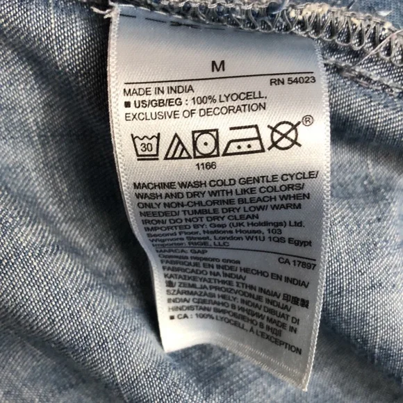 Gap Boho Embroidered Peasant Top Medium Balloon Sleeve - Picture 12 of 13